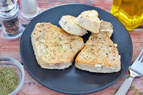 Bonito a la plancha Bonito a la plancha