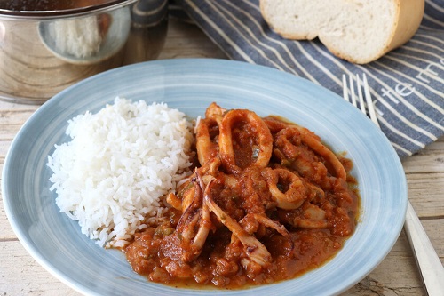 Calamares a la riojana Calamares a la riojana