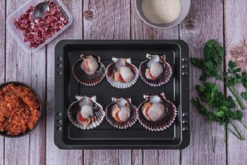 Vieiras a la gallega