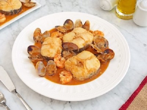 Caldereta de pescado y marisco