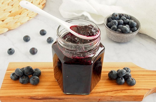 Mermelada de arándanos Mermelada de arándanos