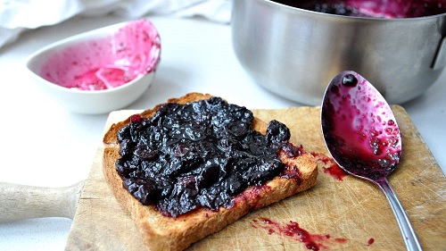 Mermelada de arándanos Mermelada de arándanos