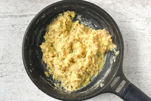 Revuelto de bacalao