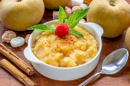 Compota de manzana