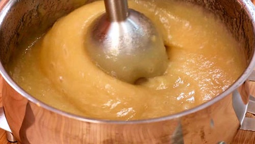 Compota de manzana