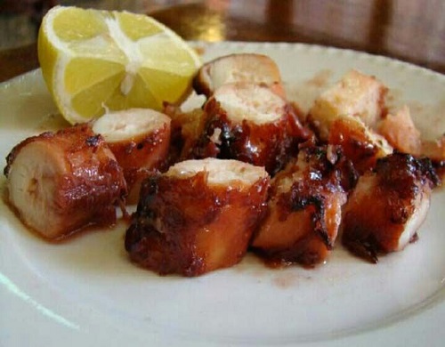 Pulpo al horno