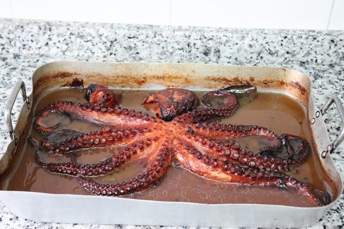 Pulpo al horno