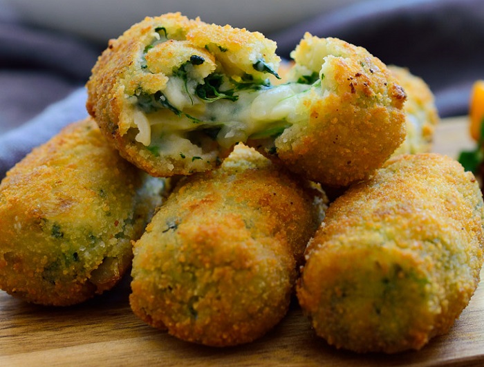 Croquetas de espinacas