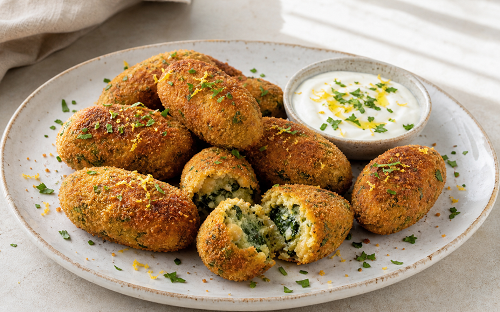 Croquetas de espinacas Croquetas de espinacas