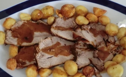 Lacón asado al horno Lacón asado al horno