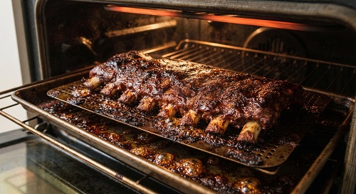Costillas de cerdo con salsa cajún Costillas de cerdo con salsa cajún