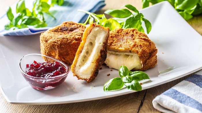 Queso Brie rebozado