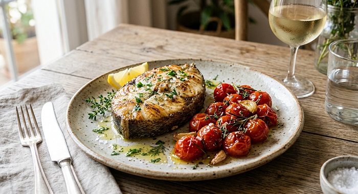 Tomates confitados al horno
