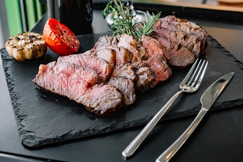 Entrecot de ternera a la parrilla