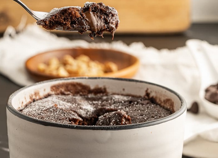 Mug cake de brownie