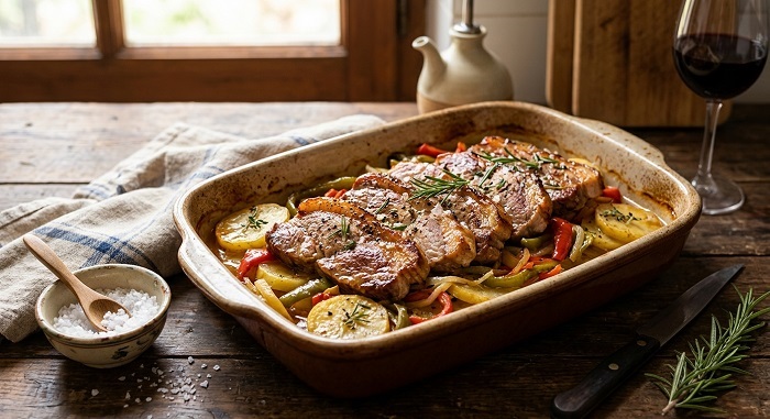 Secreto ibérico al horno